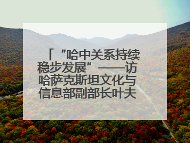 “哈中关系持续稳步发展”——访哈萨克斯坦文化与信息部副部长叶夫根尼·科切托夫