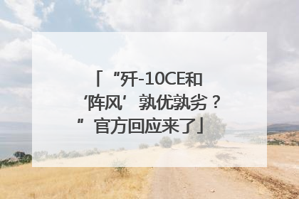 “歼-10CE和‘阵风’孰优孰劣？”官方回应来了