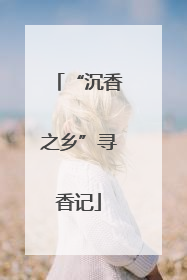 “沉香之乡”寻香记