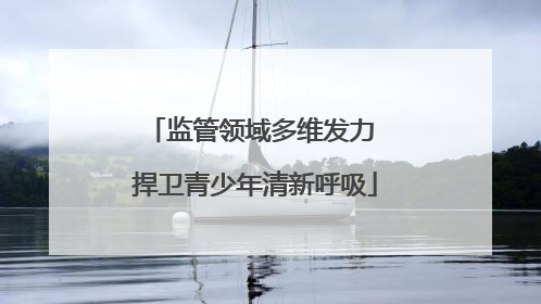 监管领域多维发力 捍卫青少年清新呼吸