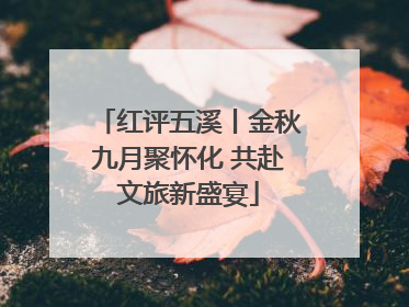 红评五溪丨金秋九月聚怀化 共赴文旅新盛宴