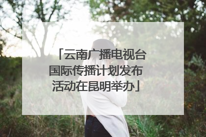 云南广播电视台国际传播计划发布活动在昆明举办