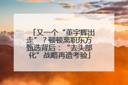 又一个“董宇辉出走”？顿顿离职东方甄选背后：“去头部化”战略再遭考验