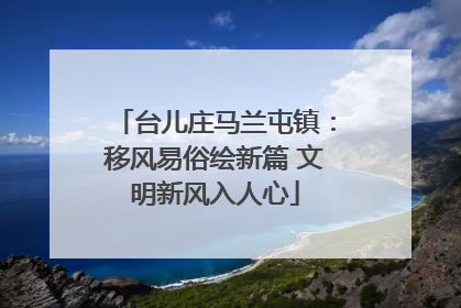 台儿庄马兰屯镇：移风易俗绘新篇 文明新风入人心