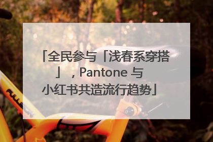 全民参与「浅春系穿搭」，Pantone 与小红书共造流行趋势