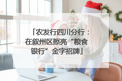 农发行四川分行：在叙州区擦亮“粮食银行”金字招牌