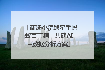商汤小浣熊牵手蚂蚁百宝箱，共建AI+数据分析方案