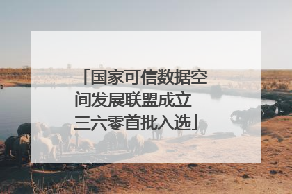 国家可信数据空间发展联盟成立 三六零首批入选