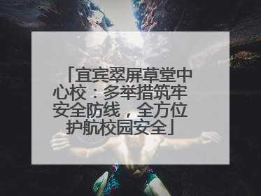 宜宾翠屏草堂中心校：多举措筑牢安全防线，全方位护航校园安全