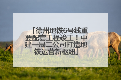 徐州地铁6号线重要配套工程竣工！中建一局二公司打造地铁运营新枢纽