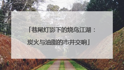巷尾灯影下的烧鸟江湖：炭火与油脂的市井交响