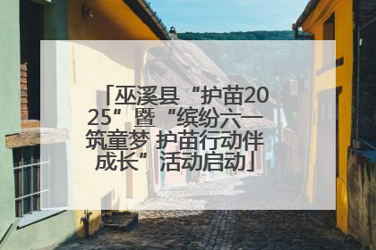 巫溪县“护苗2025”暨“缤纷六一筑童梦 护苗行动伴成长”活动启动