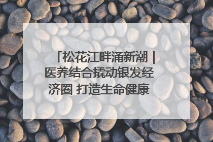松花江畔涌新潮｜医养结合撬动银发经济圈 打造生命健康产业新样本