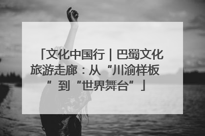 文化中国行｜巴蜀文化旅游走廊：从“川渝样板”到“世界舞台”