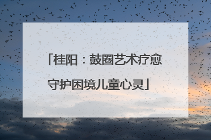 桂阳：鼓圈艺术疗愈守护困境儿童心灵