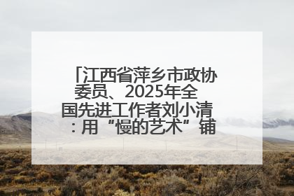 江西省萍乡市政协委员、2025年全国先进工作者刘小清：用“慢的艺术”铺就“爱的长征”