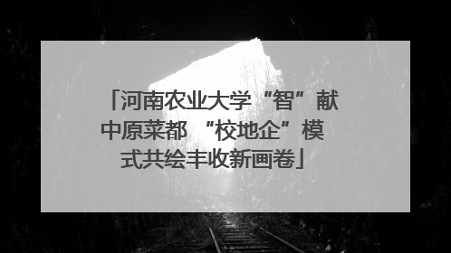 河南农业大学“智”献中原菜都 “校地企”模式共绘丰收新画卷