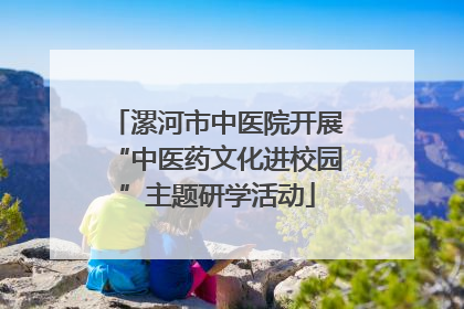 漯河市中医院开展“中医药文化进校园”主题研学活动