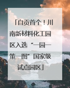 自贡首个！川南新材料化工园区入选“一园一策一图”国家级试点园区
