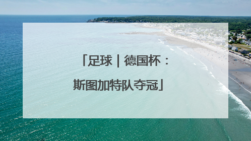足球｜德国杯：斯图加特队夺冠