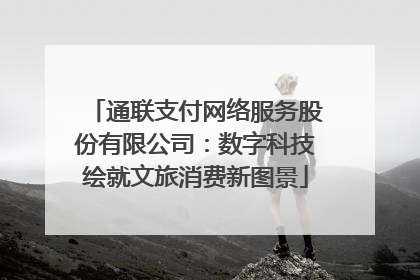 通联支付网络服务股份有限公司：数字科技绘就文旅消费新图景