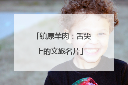 镇原羊肉：舌尖上的文旅名片