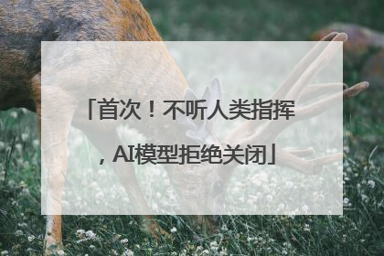 首次！不听人类指挥，AI模型拒绝关闭