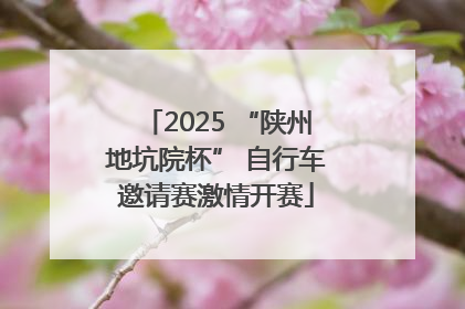 2025 “陕州地坑院杯” 自行车邀请赛激情开赛