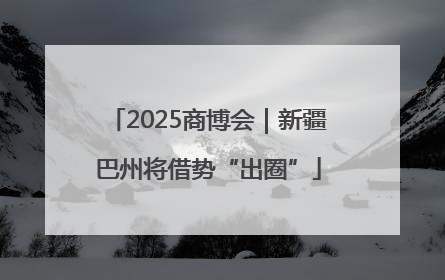2025商博会｜新疆巴州将借势“出圈”